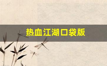 热血江湖口袋版(热血江湖完美版) (2)